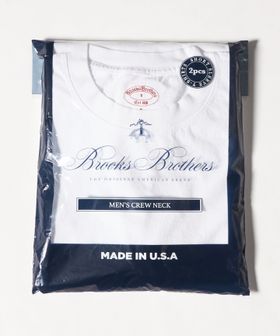 Brooks Brothers/＜Brooks Brothers＞２パック クルーネック Tシャツ Made in USA/Tシャツ / カットソー