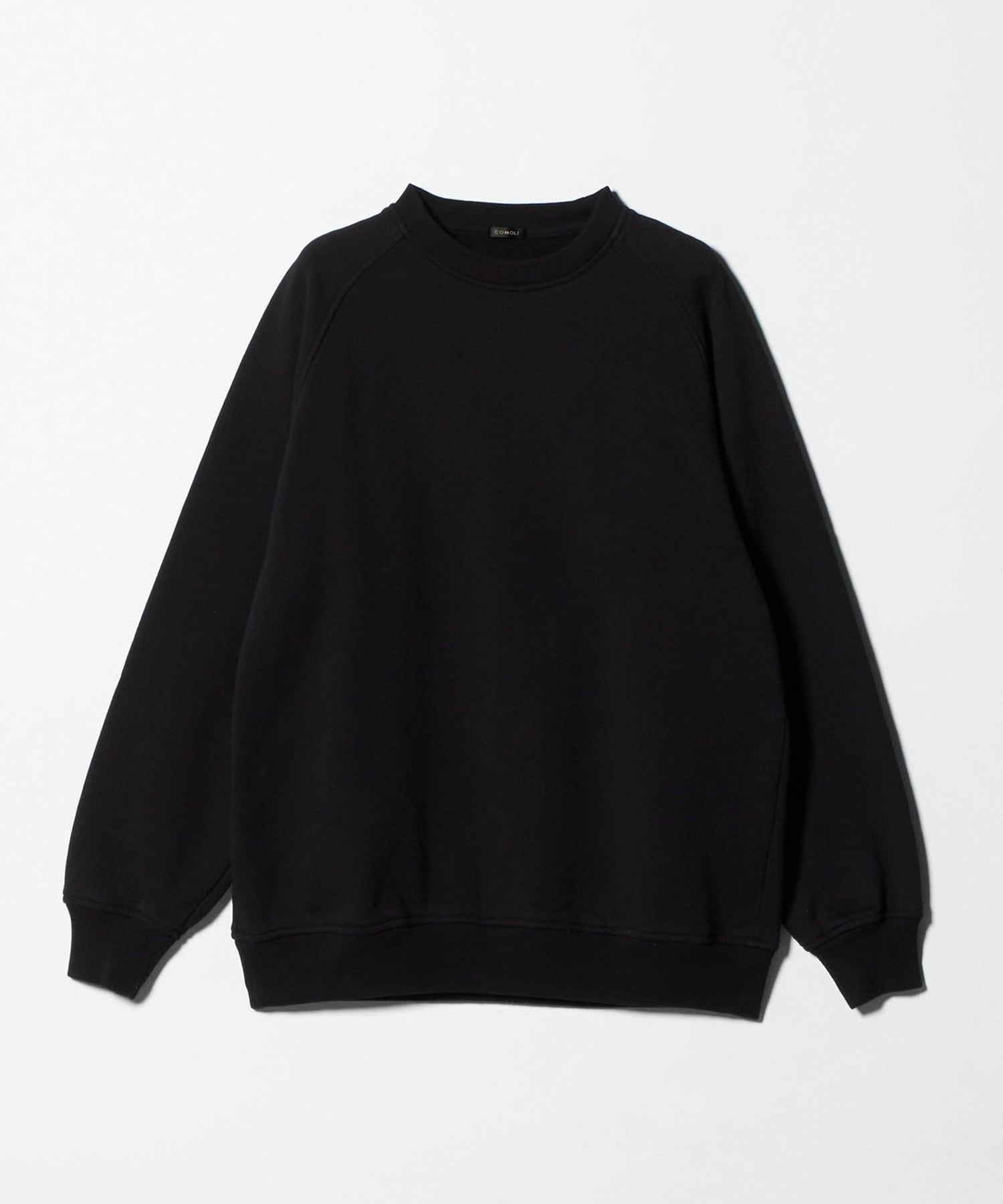 COMOLI ＞ウラケ クルーネック スウェット