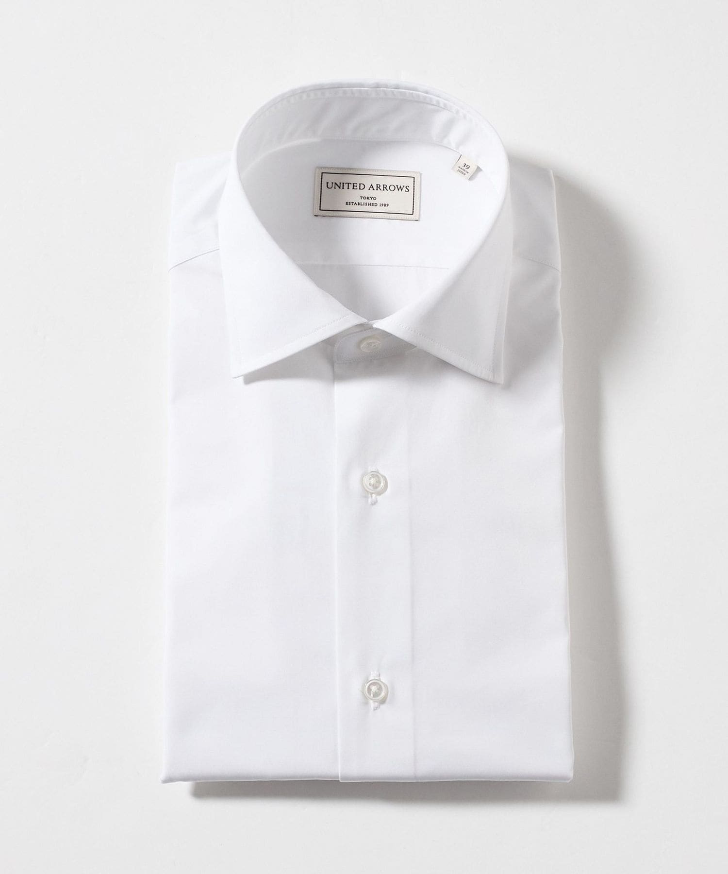 THOMAS MASON/トーマスメイソン ブロード セミワイドカラー シャツ