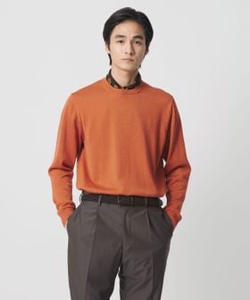 UNITED ARROWS/コットン ハイゲージ クルーネック ニット/ニット / セーター