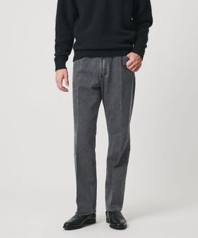 UNITED ARROWS/ブラック×ブラック デニム ロデオストレート/デニムパンツ