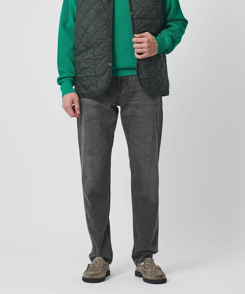 UNITED ARROWS/カイハラデニム ブラック スリムテーパード/デニムパンツ