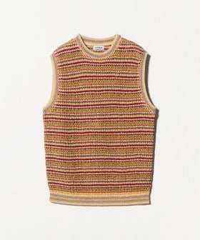 COOHEM/＜COOHEM＞SUKE BORDER KNIT VEST/ボーダー ニット ベスト/ベスト