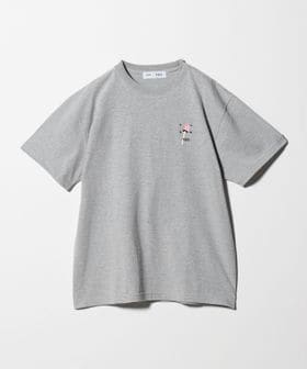 TOGA TOO/＜TOGA TOO＞EMBROIDERY T―SHIRT GRAY/エンブロイダリー Tシャツ/Tシャツ / カットソー