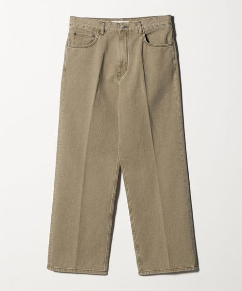 UNITED ARROWS/ロープ染めカラーデニム バギー5ポケット/デニムパンツ