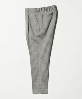 NUMBER M/【別注】＜NUMBER M＞ ヘリンボーン 1プリーツ スラックス/スラックス