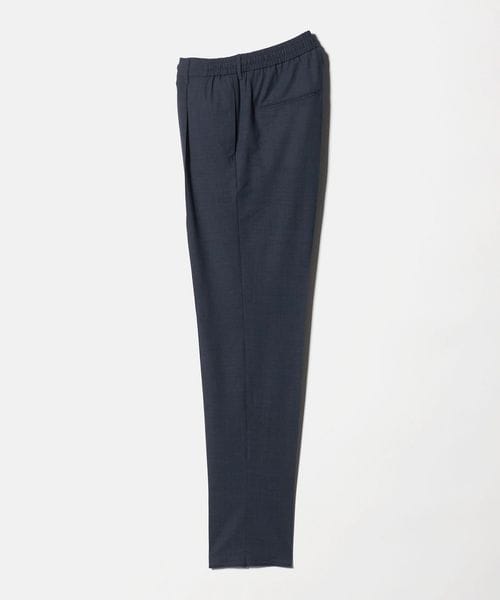 TAGLIATORE/＜TAGLIATORE＞ ネイビー メランジ イージースラックス/セットアップ パンツ