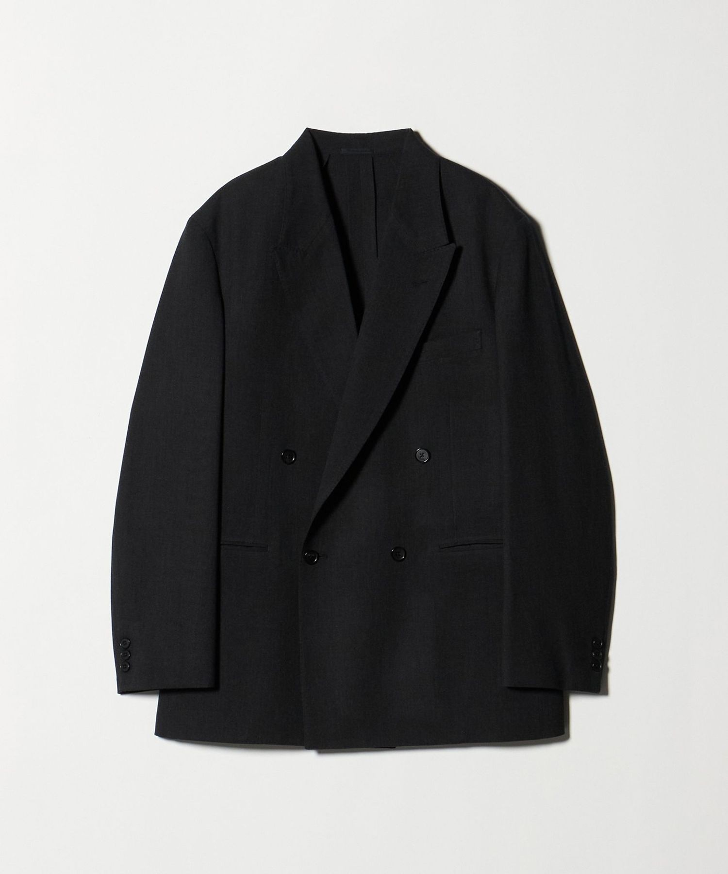 A.PRESSE＞Wool Double Breasted Jacket/ダブル 4ボタン テーラード