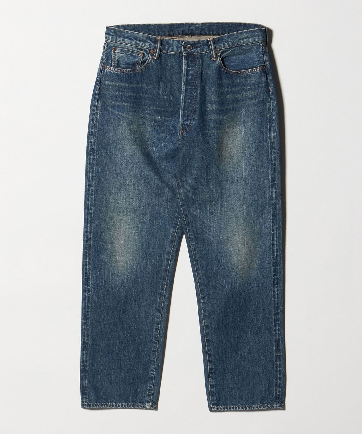 A.PRESSE＞Washed Denim Wide Pants/ワイド デニムパンツ