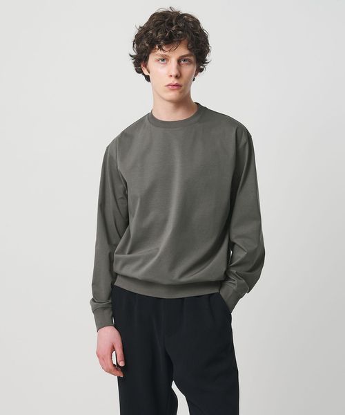 UNITED ARROWS/ポンチ ロングスリーブ スウェット ー抗菌防臭・接触冷感ー/Tシャツ / カットソー