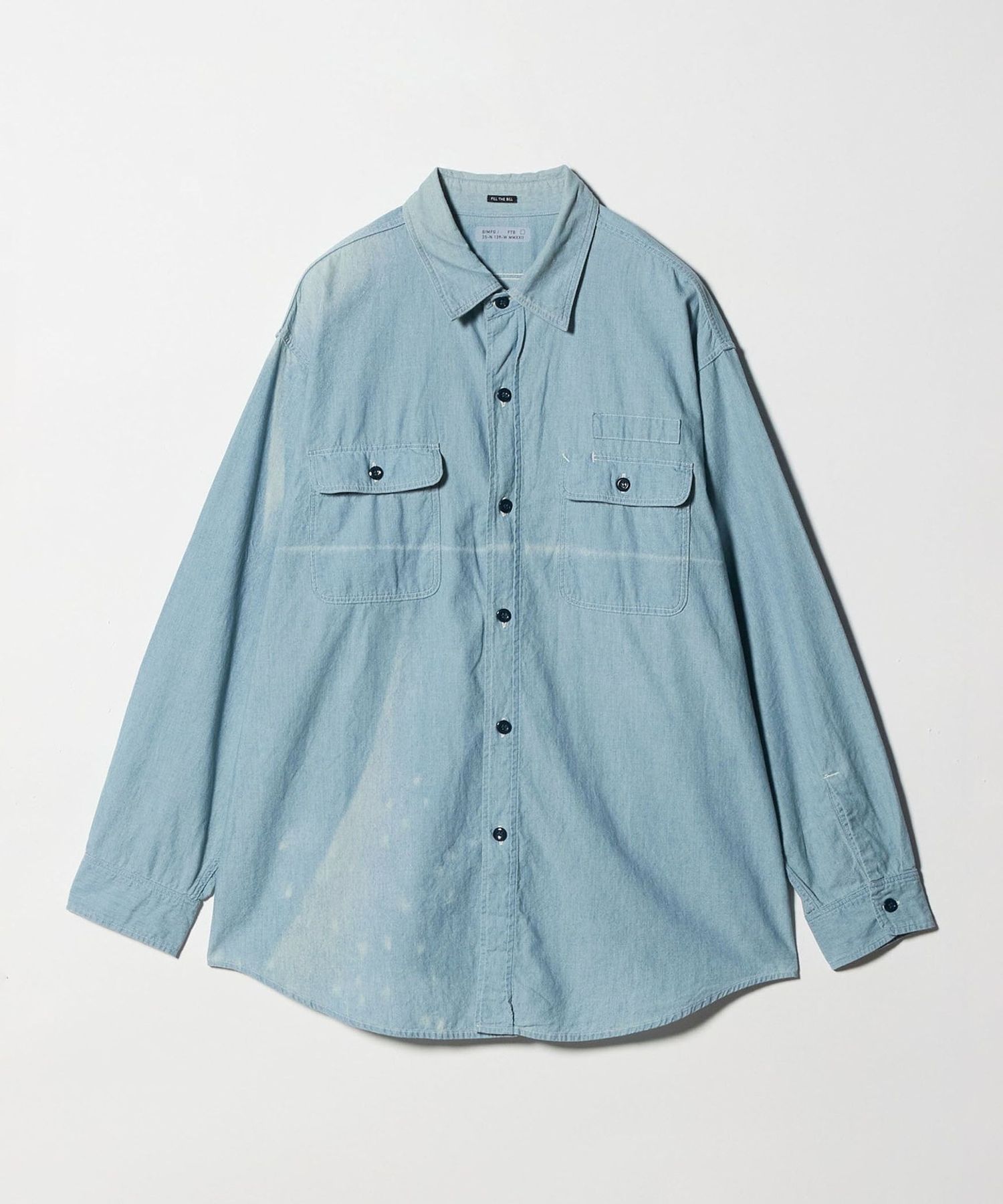FILL THE BILL＞PRISONER SHIRT/デニムシャツ