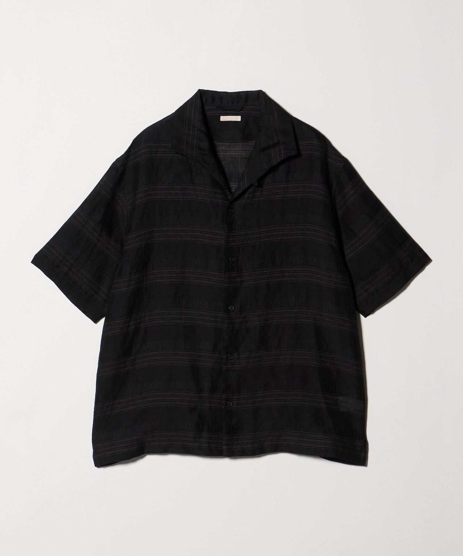 ULTERIOR＞MULTI STRIPED SHARK COLLAR SHIRT/シャークカラーシャツ