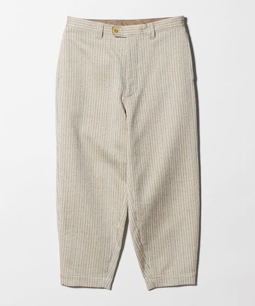 ts(s)/＜ts(s)＞Uneven Jacquard Cotton Twill Pegtop Pants/ジャガード ツイル ペグトップ パンツ/その他パンツ