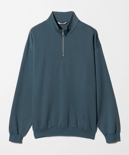 AURALEE/＜AURALEE＞HIGH GAUGE SWEAT HALF ZIP P/O /スウェット ハーフジップ プルオーバー/スウェット / パーカー
