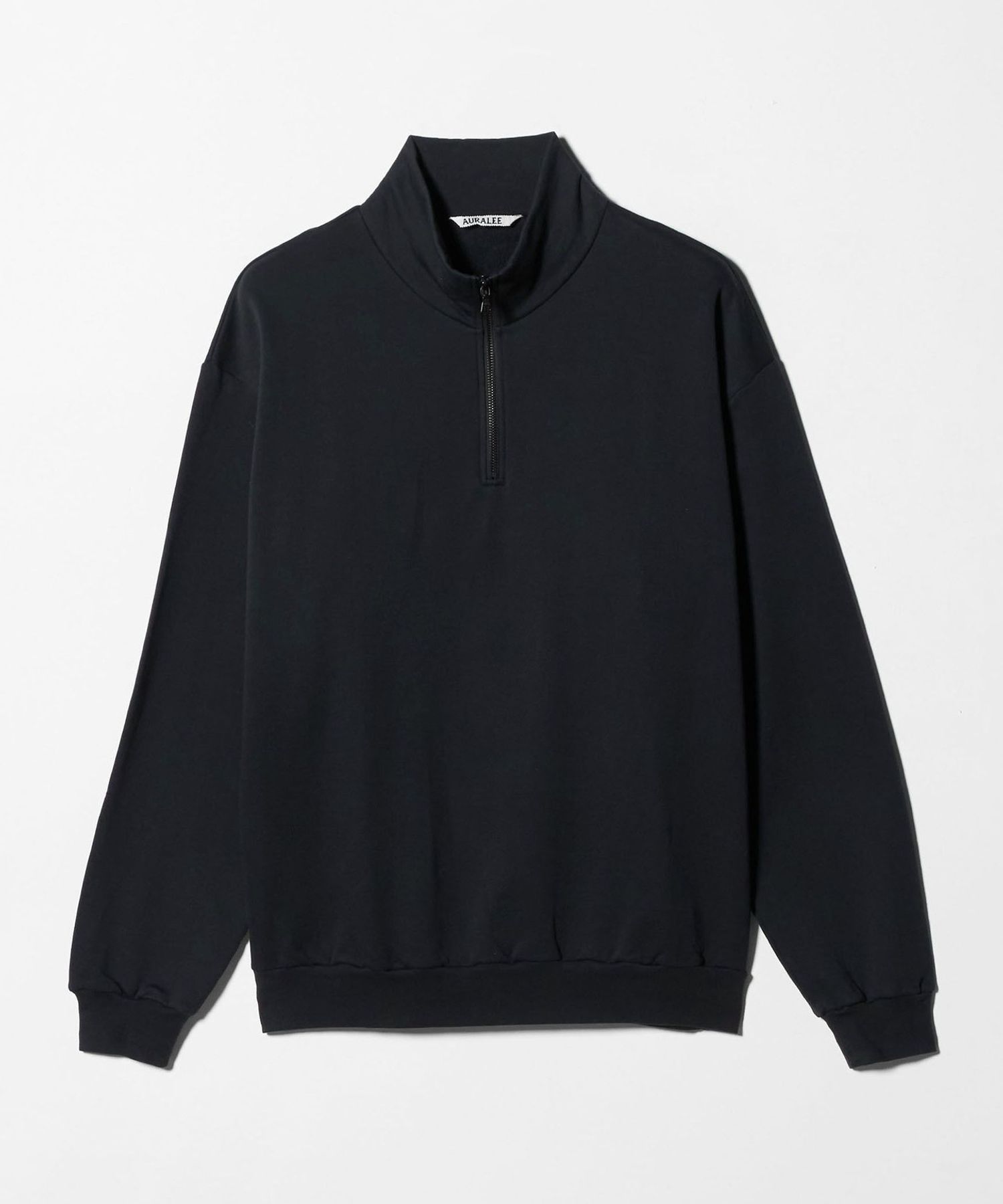 AURALEE ハーフジップ A9AP06PU 24AW AURALEE・ELASTIC HIGH GAUGE SWEAT HALF ZIP P/O – Arthur