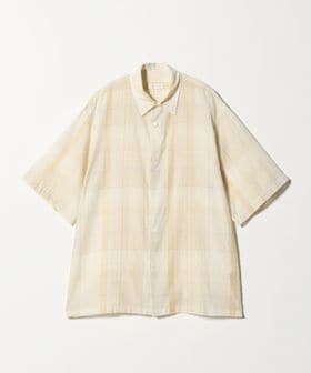 KAPTAIN SUNSHINE/＜KAPTAIN SUNSHINE＞Gauze Plaid Plain Shirt/ガーゼ チェック ショートスリーブシャツ/シャツ / ブラウス