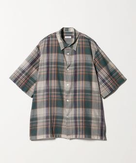 KAPTAIN SUNSHINE/＜KAPTAIN SUNSHINE＞Gauze Plaid Plain Shirt/ガーゼ チェック ショートスリーブシャツ/シャツ / ブラウス