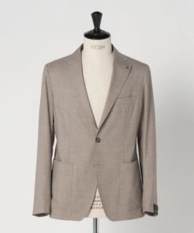 TAGLIATORE/＜TAGLIATORE＞ トップブラウン シングル 2ボタン テーラードジャケット/セットアップ ジャケット