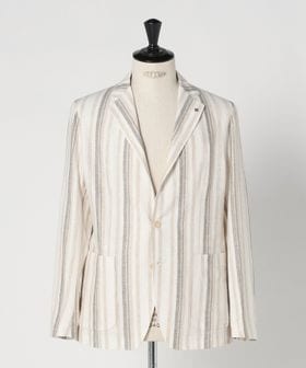 TAGLIATORE/＜TAGLIATORE＞ マルチ ストライプ シングル 2ボタン テーラードジャケット/テーラードジャケット