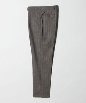 CARUSO/＜CARUSO＞ストライプ ２インプリーツ スラックス/スラックス