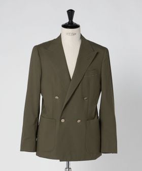 UNITED ARROWS/ウール モヘヤ 4ボタン ダブルブレストブレザー S‐MODEL/テーラードジャケット