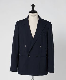 UNITED ARROWS/ウール モヘヤ 4ボタン ダブルブレストブレザー S‐MODEL/テーラードジャケット