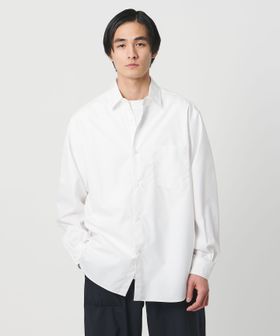 UNITED ARROWS/カリビアーナミルズ ポプリン レギュラーカラーシャツ/シャツ / ブラウス
