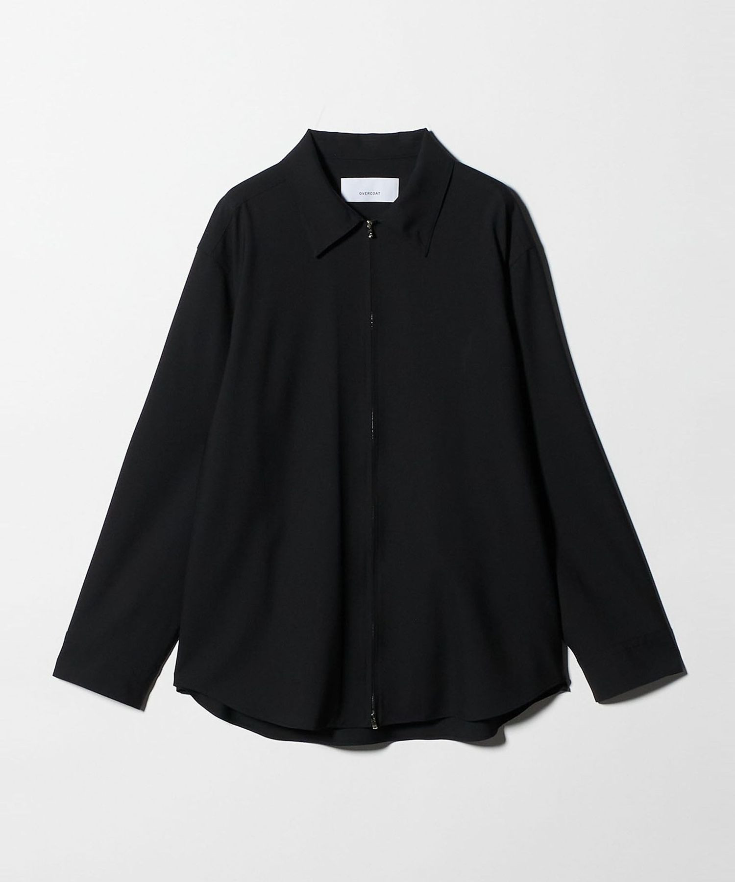 OVERCOAT＞ZIP UP SHIRT/ジップアップ シャツ