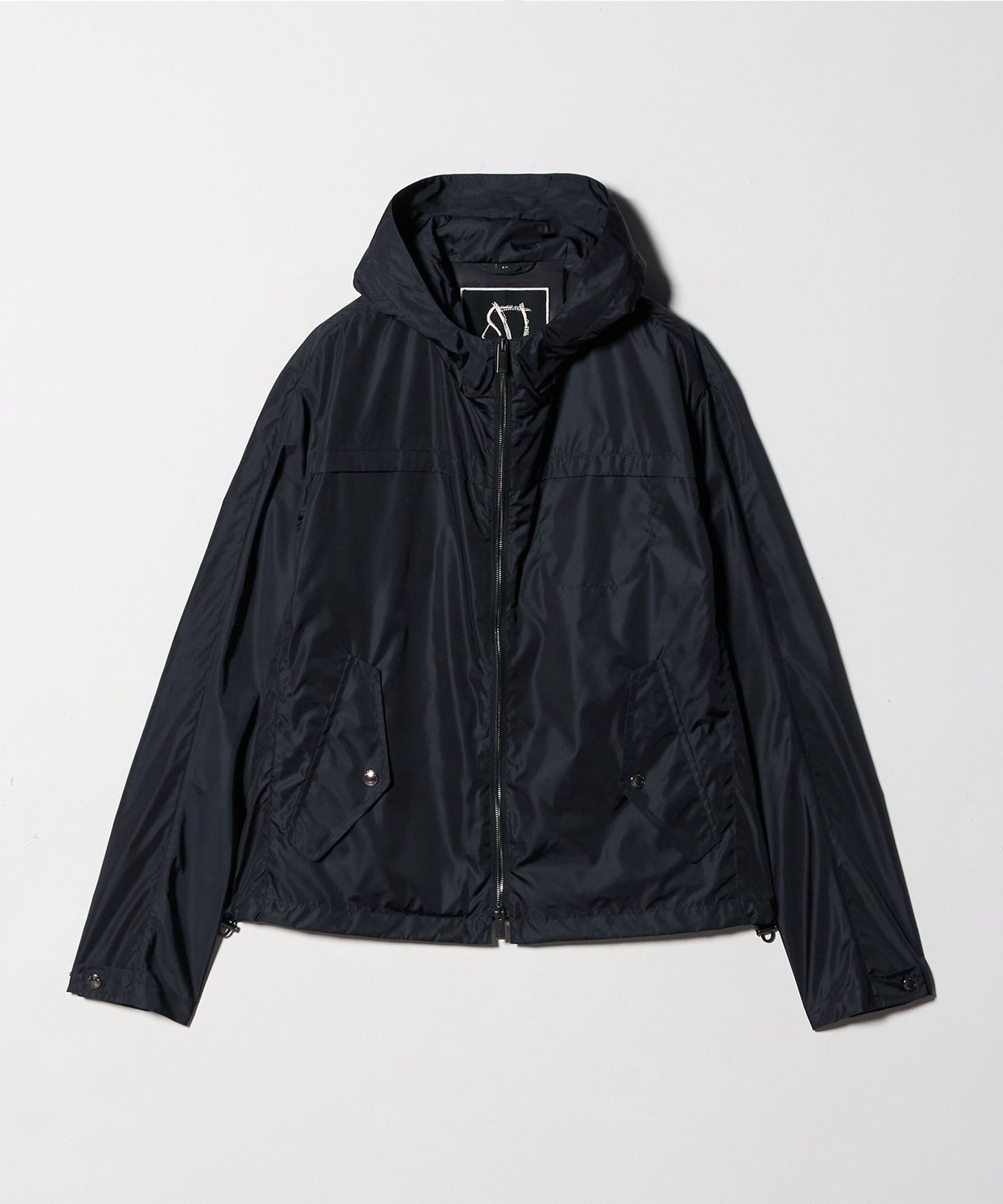 2024✨UNITED ARROWS ライト フード ブルゾン ブラック 36 UNITED ARROWS（ユナイテッドアローズ）の「ライト フード ブルゾン