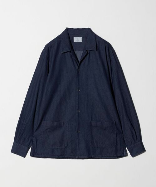 UNITED ARROWS/デニム オープンカラー シャツ/シャツ / ブラウス