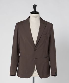 TAGLIATORE/＜TAGLIATORE＞ブラウン ソリッド シングル 2ボタン テーラードジャケット/セットアップ ジャケット