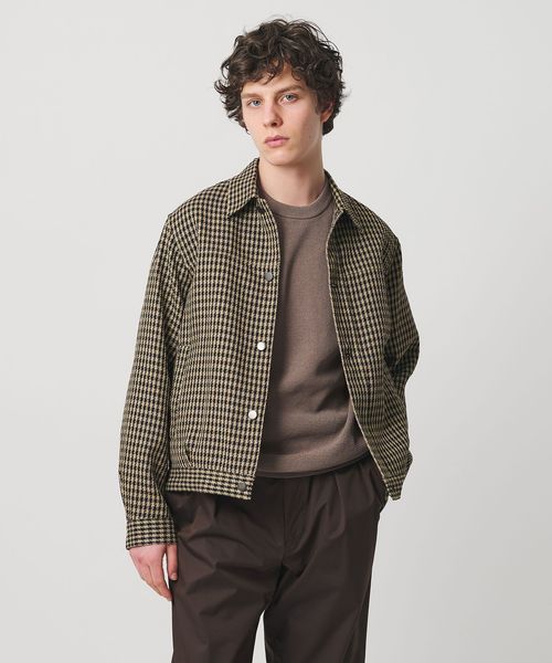 UNITED ARROWS/リネン バスケットツイル モダン トラッカージャケット/その他コート / ブルゾン