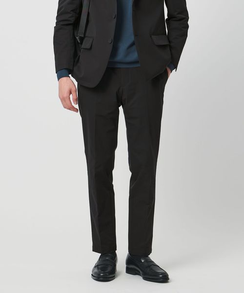 UNITED ARROWS/ダブルクロス ノープリーツ パンツ UA COZY ウォッシャブル ２WAYストレッチ はっ水/セットアップ パンツ