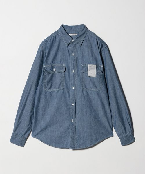 UNITED ARROWS/シオタ スビンシャンブレー ワークシャツ「SLOW &　」/シャツ / ブラウス