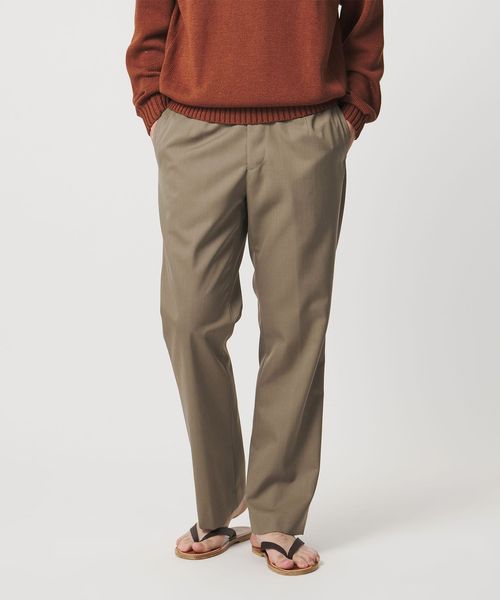 UNITED ARROWS/フォルムギャバジン モダン ストレート スラックス/スラックス