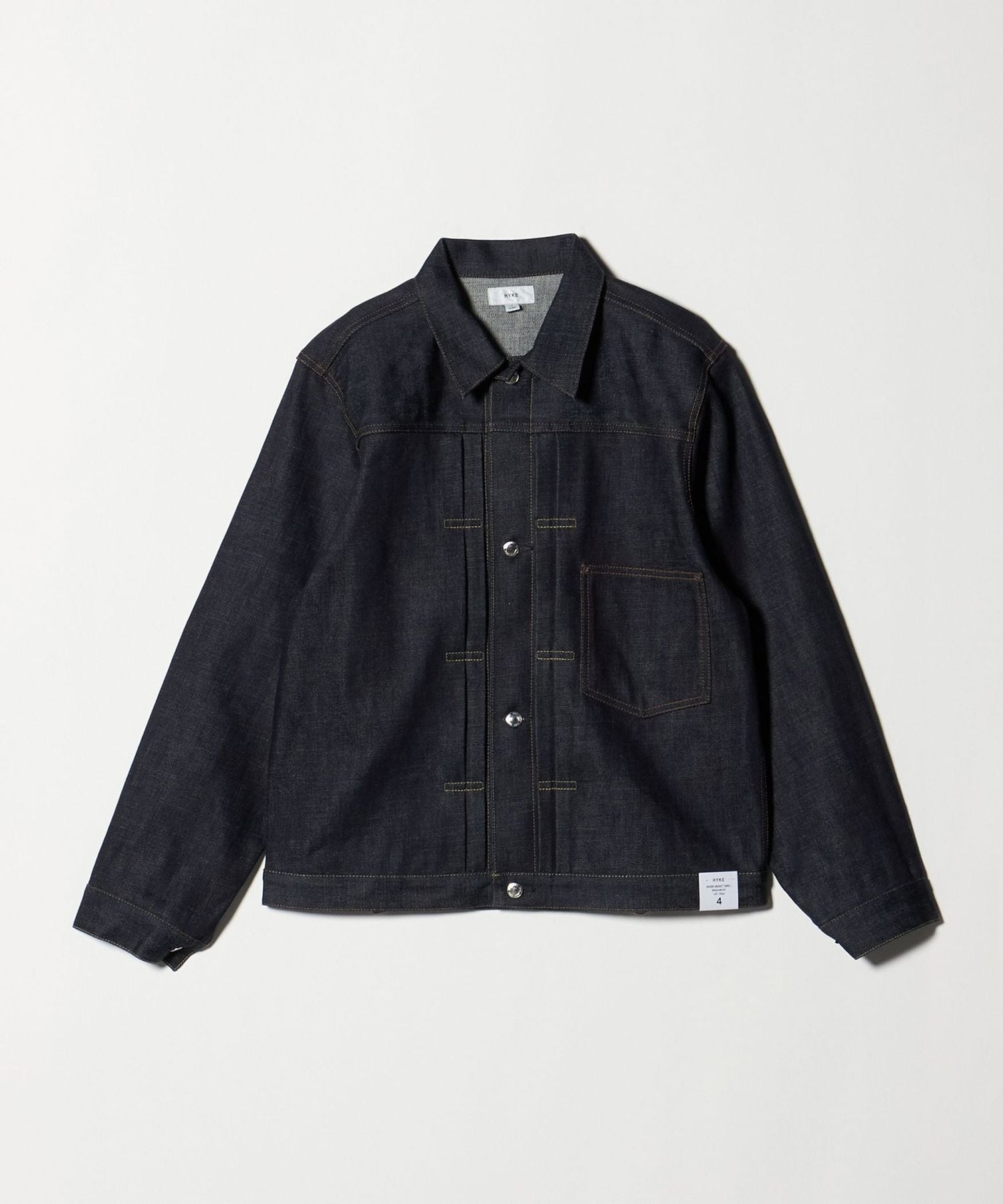HYKE＞DENIM JACKET TYPE 1 Original Blue/デニムジャケット
