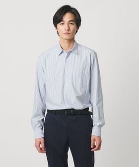 UNITED ARROWS/タイプライター ストライプ セミワイドカラーシャツ COMFORT EASY―MODEL　抗菌防臭/シャツ / ブラウス