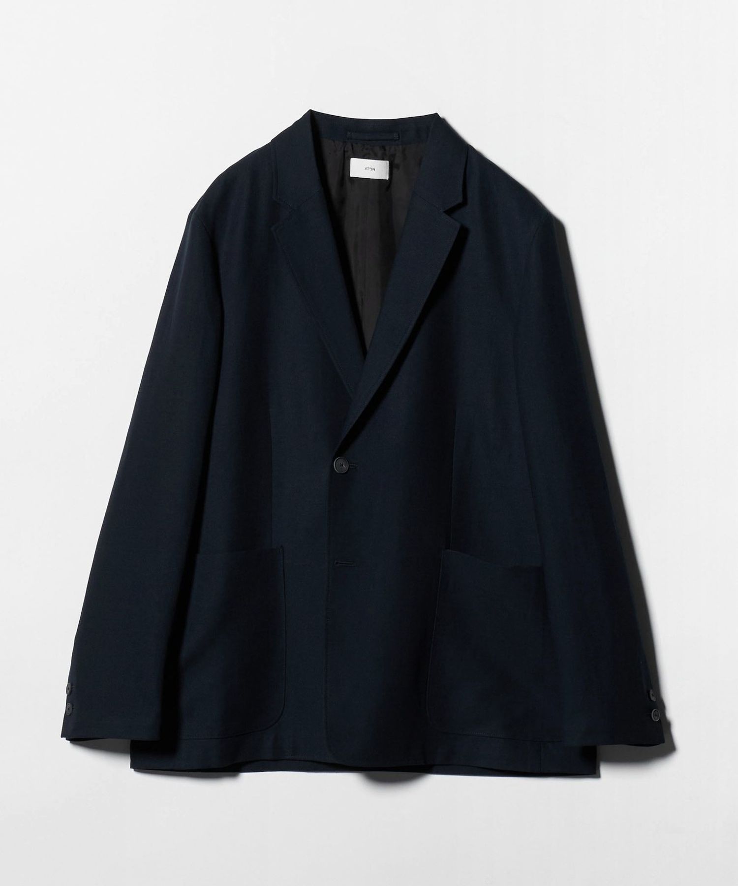 ATON＞ TWIST SEMI DOUBLE JACKET/セミダブル ジャケット