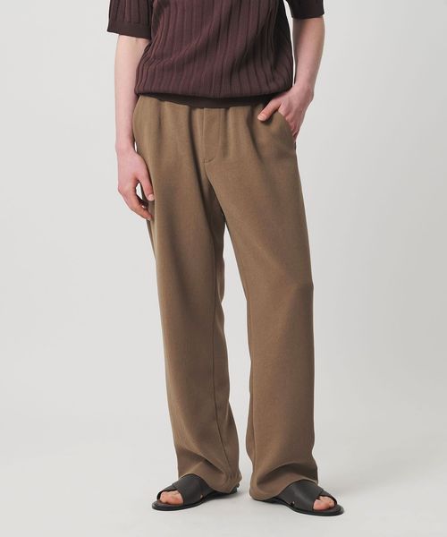 UNITED ARROWS/ポリエステルサブレ モダンストレート イージーパンツ/イージーパンツ