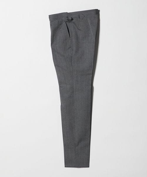 FUMIYA HIRANO/＜FUMIYA HIRANO＞ REGENT/グレー サイドアジャスター 2インプリーツ スラックス/スラックス