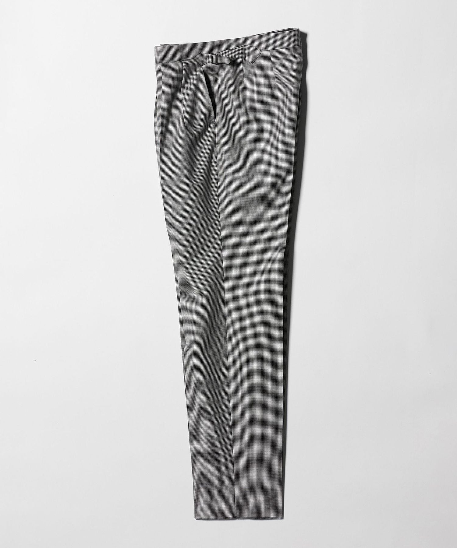 FUMIYA HIRANO＞MADDOX/ハウンドトゥース 2プリーツ スラックス