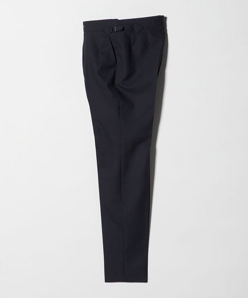 FUMIYA HIRANO/＜FUMIYA HIRANO＞REGENT/ネイビー サイドアジャスター 2インプリーツ スラックス/スラックス