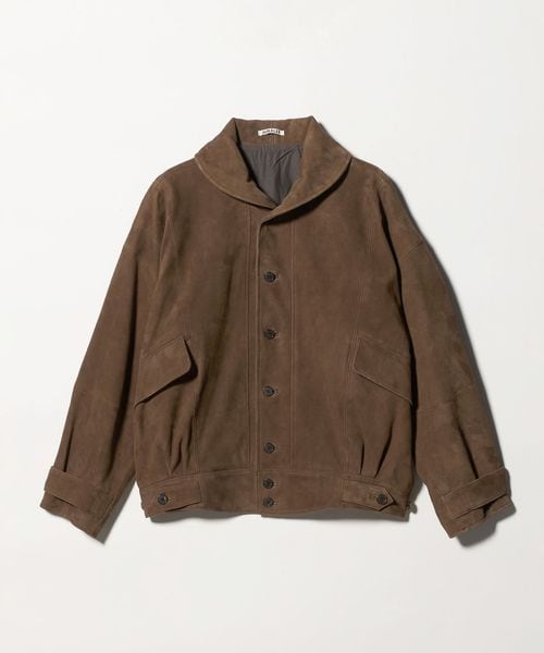 AURALEE/＜AURALEE＞SILKY GRAIN SUEDE BLOUSON/スエード ブルゾン/その他コート / ブルゾン