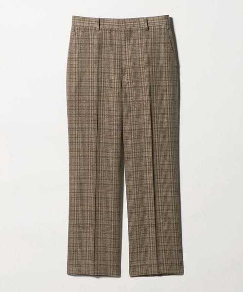 AURALEE/＜AURALEE ＞SILK LINEN NEP CHECK SLACKS/ネップ チェック スラックス/スラックス