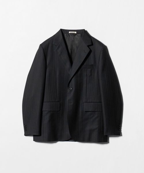 AURALEE/＜AURALEE＞BLUEFACED WOOL JACKET/テーラードジャケット/テーラードジャケット