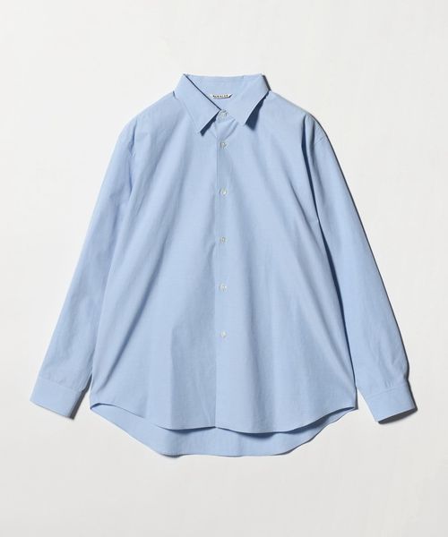 AURALEE/＜AURALEE＞WASHED FINX WEATHER CHAMBRAY SHIRT/レギュラーカラーシャツ/シャツ / ブラウス