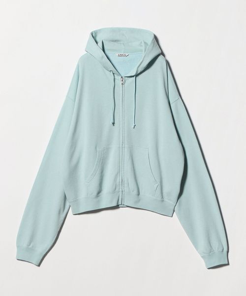 AURALEE/＜AURALEE＞HIGH TWIST SWEAT ZIP PARKA/スウェット ジップ パーカー/スウェット / パーカー