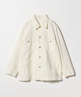 AURALEE/＜AURALEE＞WOOL COTTON LINEN OX WORK JACKET/ワーク ジャケット/カバ―オール