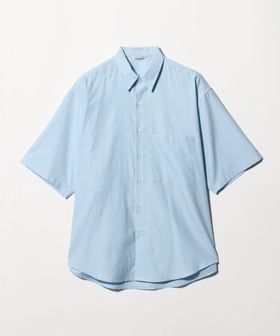 AURALEE/＜AURALEE＞WASHED FINX TWILL BIG HALF SLEEVED SHIRT/ハーフスリーブ シャツ/シャツ / ブラウス