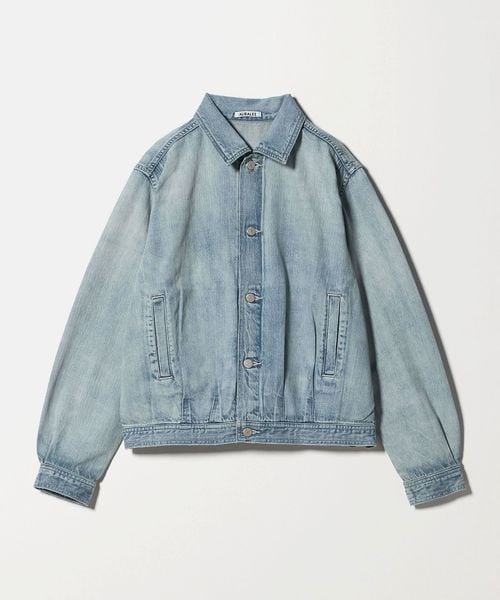 AURALEE/＜AURALEE＞ FADED SELVEDGE DENIM BLOUSON/デニム ブルゾン/デニムジャケット